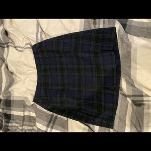 Plaid skirt